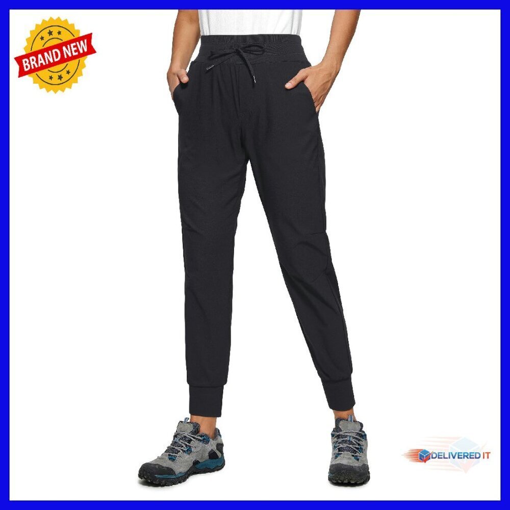 Lightweight Joggers with Pockets 27.5" Inseam High Rise Athletic Travel